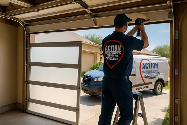 Garage Door Spring Repair — Sprinkle