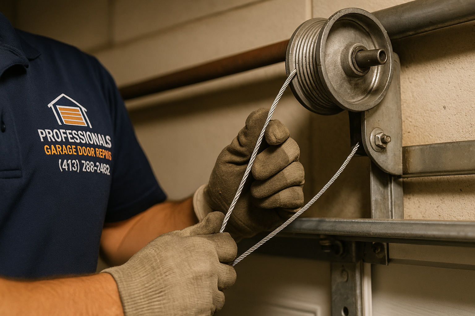 Garage Door Cable Repair in Austin