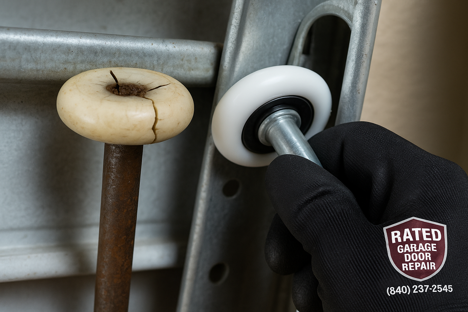 Garage Door Roller Replacement in Austin