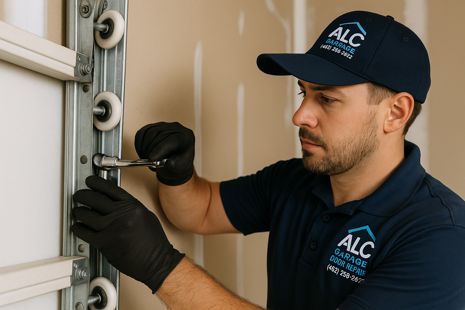Garage Door Track Repair